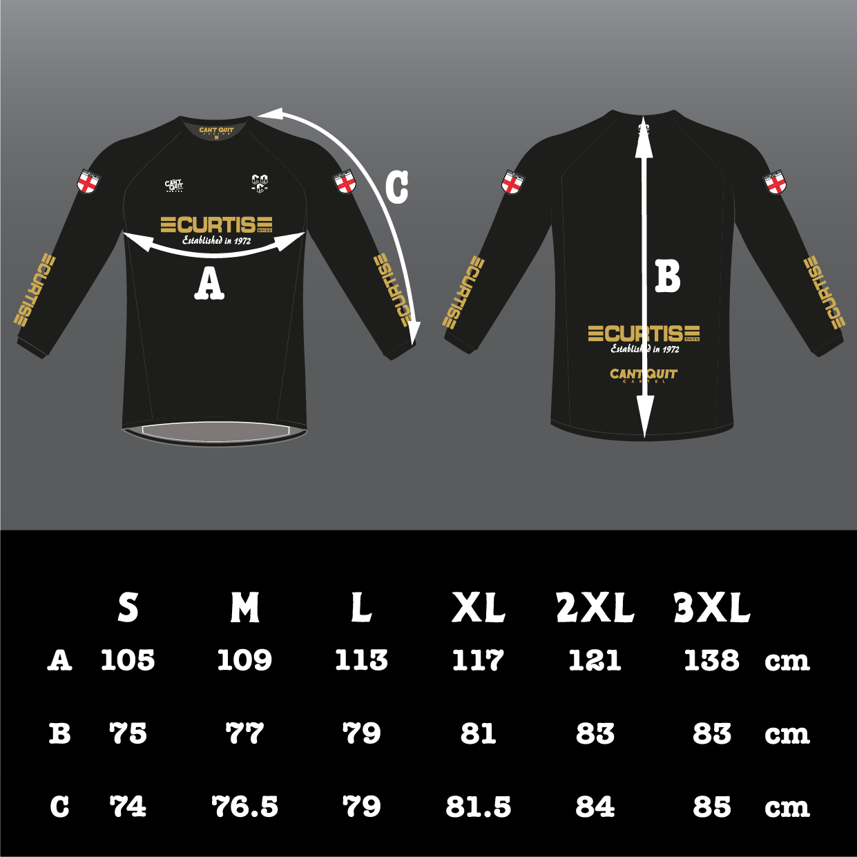 Curtis Racing Jersey